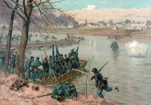 Batalla de Fredericksburg, pub. L. Prang & Co., 1886
